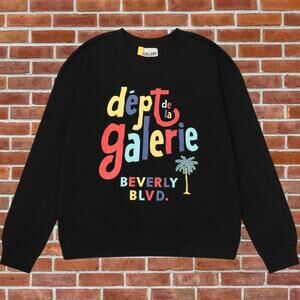 GALLERY DEPT. black round neck long sleeve